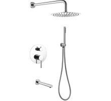 Душевая система Abber Emotion AF8817 Хром