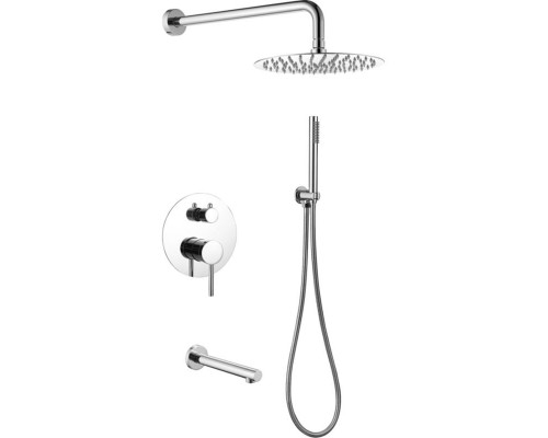 Душевая система Abber Emotion AF8817 Хром