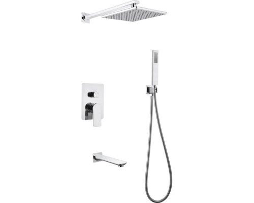 Душевая система Abber Weiss Insel AF8017 Хром
