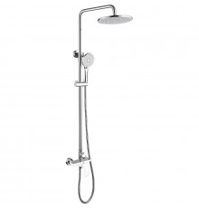 Душевая система Abber Weiss Insel AF8020W Белая Хром