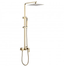 Душевая система Abber Daheim AF8220G Золото матовое