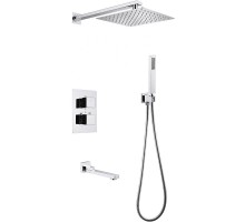 Душевая система Abber Daheim AF8250 с термостатом Хром