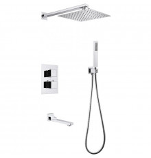 Душевая система Abber Daheim AF8250 с термостатом Хром