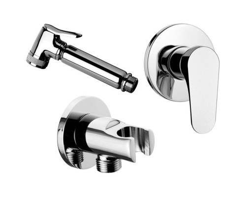 Гигиенический душ со смесителем Remer L30ES02332OL Хром