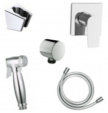 Гигиенический душ со смесителем Aquanet Static 1.01 257144 Хром