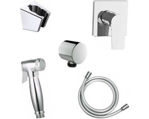 Гигиенический душ со смесителем Aquanet Static 1.01 257144 Хром