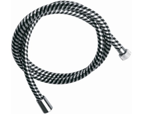 Душевой шланг Remer 332CNNC150 Хром Черный глянец