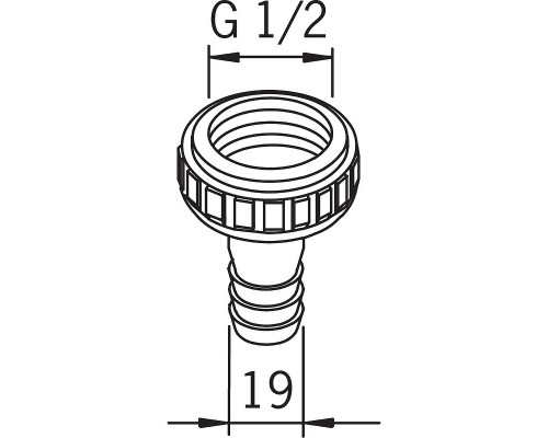 Штуцер Oras 223012 G1/2-19 мм