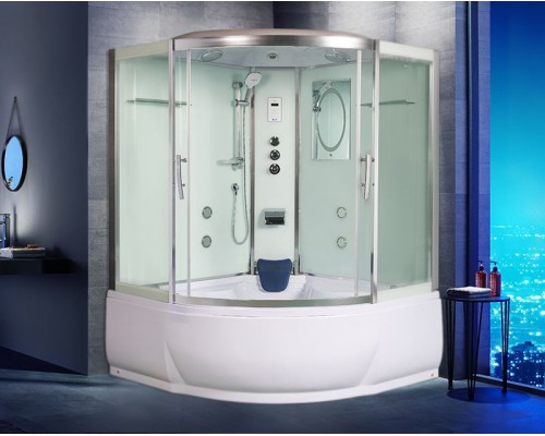 Душевой бокс WeltWasser WW500 Emmer 15055 150x150 10000003291 профиль Хром стекло прозрачное