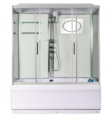 Душевой бокс WeltWasser WW500 Emmer 150/85/55-2 150х85 10000004659 профиль Хром стекло прозрачное