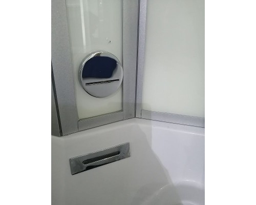 Душевой бокс WeltWasser WW500 Emmer 170/85/55-2 170х85 10000004660 профиль Хром стекло прозрачное