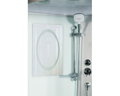 Душевая кабина WeltWasser WW500 Halle 902 90x90 10000003242 профиль Хром стекло прозрачное