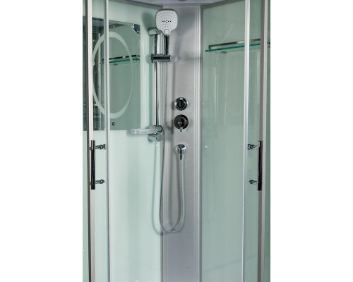 Душевая кабина WeltWasser WW500 Halle 902 90x90 10000003242 профиль Хром стекло прозрачное