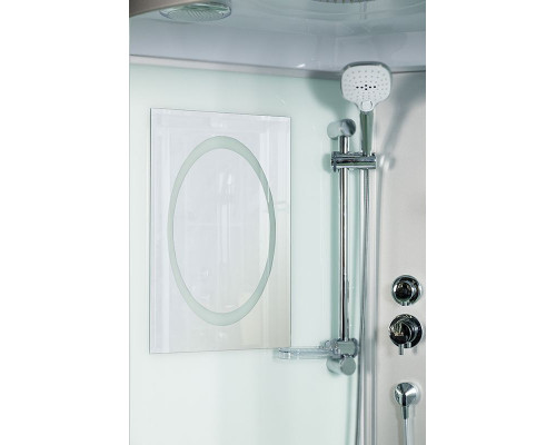 Душевая кабина WeltWasser WW500 Werra 1002 100x100 10000003227 профиль Хром стекло прозрачное