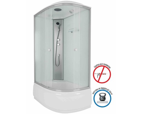 Душевая кабина Niagara Eco NG-7310-14L 120х80 без гидромассажа