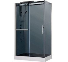 Душевая кабина Orans 120x80 8629ed0 профиль Хром задние стенки Белые