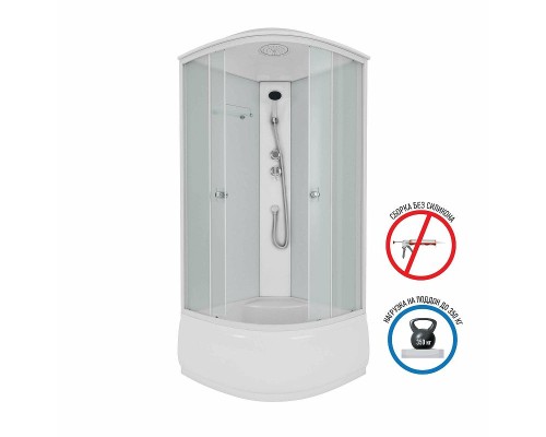 Душевая кабина Niagara Eco 90х90 NG-8308-14 без гидромассажа