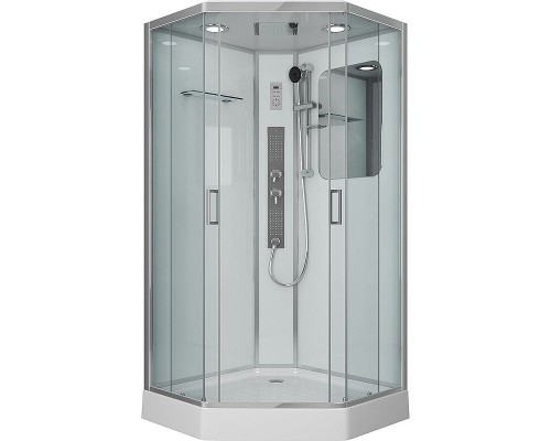 Душевая кабина Niagara Premium 90x90 NG-6001-01GD с гидромассажем