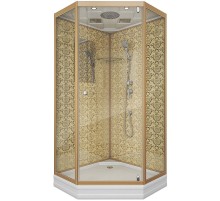 Душевая кабина Niagara Lux 100x100 NG-7702DG без гидромассажа