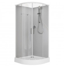 Душевая кабина Aquanet Passion EVO R White 90х90 267253 без гидромассажа