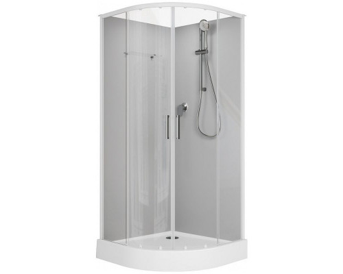 Душевая кабина Aquanet Passion EVO R White 90х90 267253 без гидромассажа