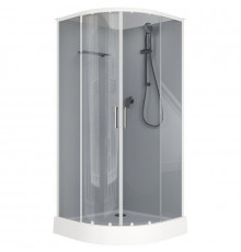 Душевая кабина Aquanet Passion EVO R White 90х90 267255 без гидромассажа