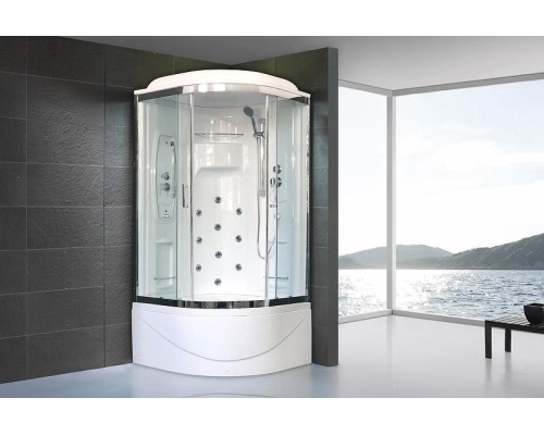 Душевая кабина Royal Bath RB100NRW-T-CH-P с гидромассажем
