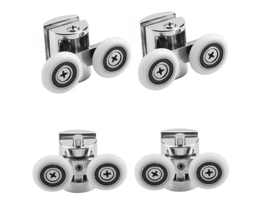 Душевая дверь в нишу Orange E02-150TCR 150 профиль Хром стекло прозрачное