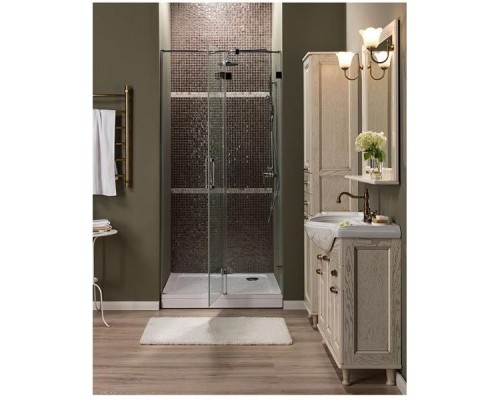 Душевая дверь Aquanet Beta NWD6221 100 R 185948 профиль Хром стекло прозрачное