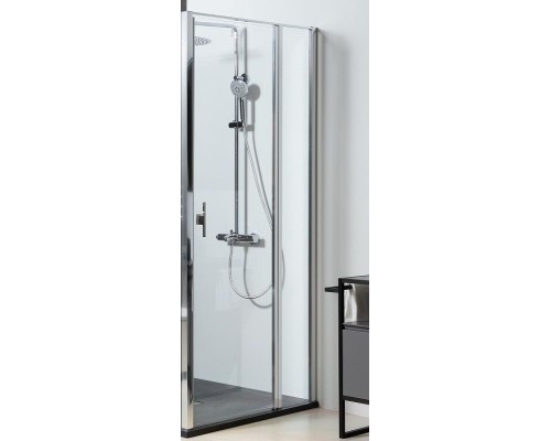 Душевая дверь Allen Brau Priority 100 3.31004.00 профиль Хром стекло прозрачное