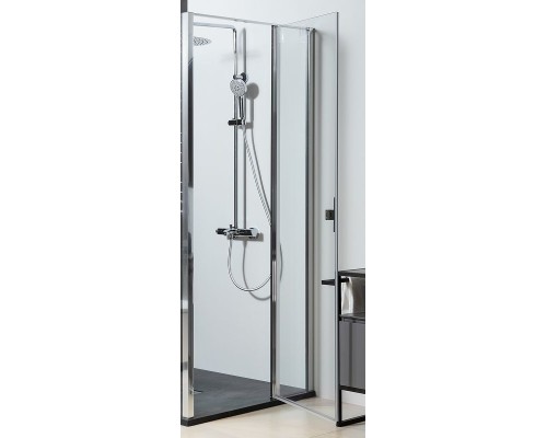 Душевая дверь Allen Brau Priority 100 3.31004.00 профиль Хром стекло прозрачное