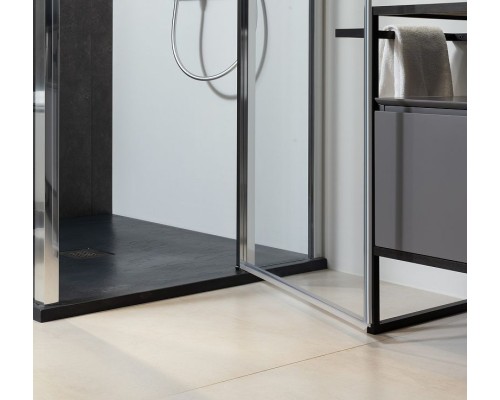 Душевая дверь Allen Brau Priority 100 3.31004.00 профиль Хром стекло прозрачное