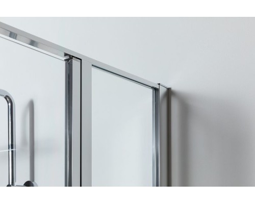 Душевая дверь Allen Brau Priority 100 3.31004.00 профиль Хром стекло прозрачное