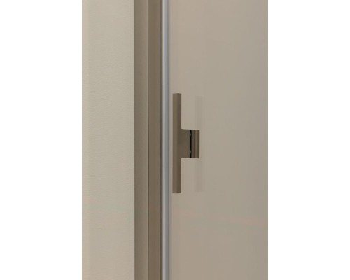 Душевая дверь Allen Brau Priority 120 3.31008.BA профиль Серебро брашированное стекло прозрачное