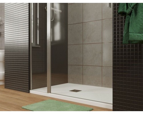 Душевая дверь Allen Brau Priority 120 3.31007.00 профиль Хром стекло прозрачное