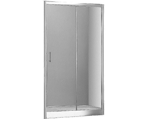 Душевая дверь Aquanet Alfa NAA6121 160 273611 профиль Хром стекло прозрачное