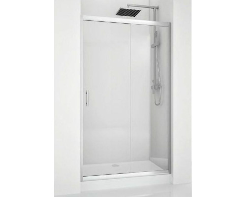 Душевая дверь Aquanet Alfa NAA6121 130 273610 профиль Хром стекло прозрачное