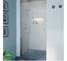 Душевая дверь Koller Pool Waterfall Line 80 QP10 профиль Хром стекло прозрачное