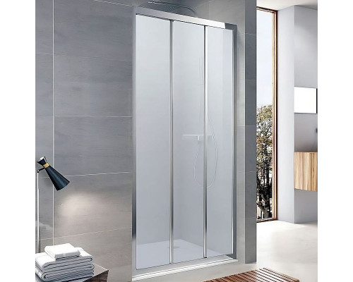 Душевая дверь Koller Pool Trend 90 TT90G профиль Хром стекло рифленое