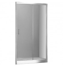 Душевая дверь Aquanet Alfa NAA6121 140 168421 профиль Хром стекло прозрачное