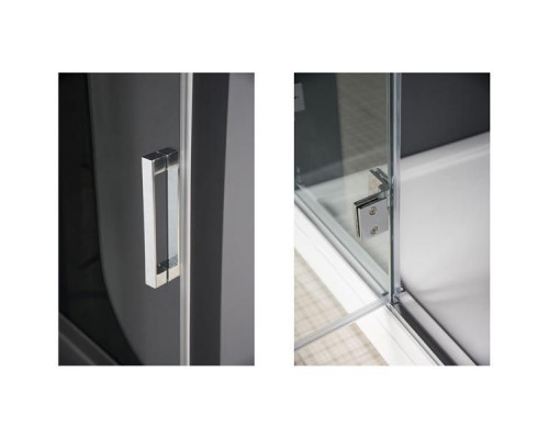 Душевая дверь Aquanet Beta NWD6221 100 L 185947 профиль Хром стекло прозрачное