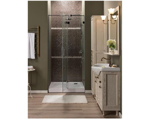 Душевая дверь Aquanet Beta NWD6221 100 L 185947 профиль Хром стекло прозрачное