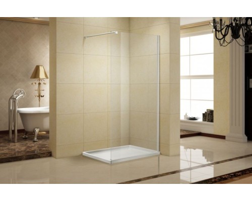 Душевая перегородка Aquanet Cinetic AE12-F-90H190U-CT 90х190 243623 профиль Хром стекло прозрачное