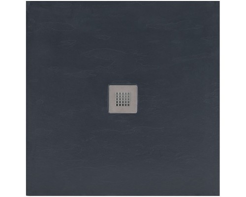 Душевой поддон из искусственного камня Aquanet Pleasure 90x90 258888 Черный