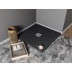 Душевой поддон из искусственного камня Aquanet Pleasure 90x90 258888 Черный