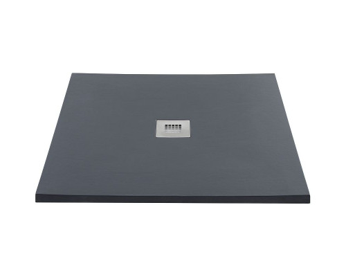 Душевой поддон из искусственного камня Aquanet Pleasure 100x100 258889 Черный