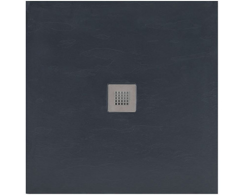 Душевой поддон из искусственного камня Aquanet Pleasure 100x100 258889 Черный