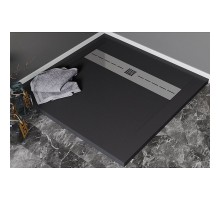Душевой поддон из искусственного камня Aquanet Delight 90x90 258896 Черный