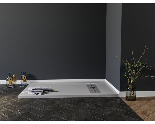 Душевой поддон из искусственного камня Aquanet Delight 140x90 258885 Серый
