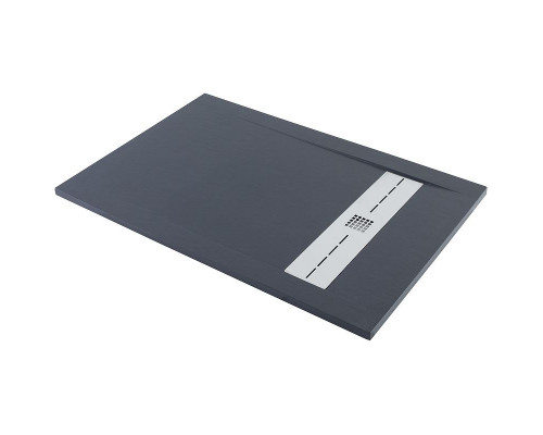 Душевой поддон из искусственного камня Aquanet Delight 160x90 258901 Черный